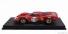 FERRARI  312P 3.0L V12 COUPE TEAM SEFAC N 18 24h LE MANS DIRTY VERSION 1969 PEDRO RODRIGUEZ – DAVID PIPER  RED