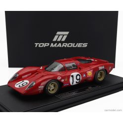   FERRARI  312P 3.0L V12 COUPE TEAM SEFAC N 19 24h LE MANS DIRTY VERSION 1969 CHRIS AMON – PETER SCHETTY  RED