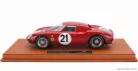 FERRARI  250LM 3.3L V12 ch. n5893 TEAM N.A.R.T. NORTH AMERICAN RACING N 21 DIRTY VERSION WINNER 24h LE MANS 1965 JOCHEN RINDT - MASTEN GREGORY  RED