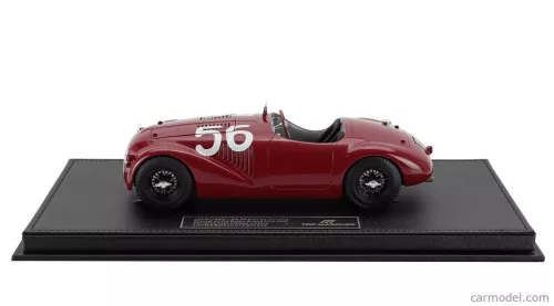 FERRARI  125S SPIDER N 56 WINNER CIRCUITO DI CARACALLA ROMA 1947 FRANCO CORTESE - FIRST OFFICIAL FERRARI VICTORY  ROSSO MUGELLO - RED