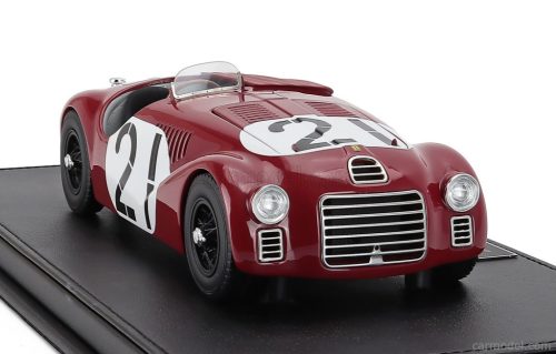 FERRARI  125S SPIDER N 21 2nd 12h PESCARA 1947 FRANCO CORTESE  ROSSO MUGELLO - RED