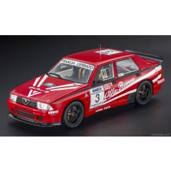   ALFA ROMEO  75 TURBO EVOLUZIONE IMSA N 3 WINNER GIRO D'ITALIA 1989 DARIO CERRATO - GIORGIO FRANCIA - GIUSEPPE CERRI  RED WHITE