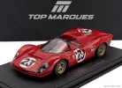 FERRARI  330 P4 4.0L V12 SPIDER TEAM FERRARI SPA SEFAC N 23 WINNER 24h DAYTONA 1967 LORENZO BANDINI - CHRIS AMON  RED