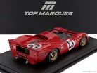 FERRARI  330 P4 4.0L V12 SPIDER TEAM FERRARI SPA SEFAC N 23 WINNER 24h DAYTONA 1967 LORENZO BANDINI - CHRIS AMON  RED
