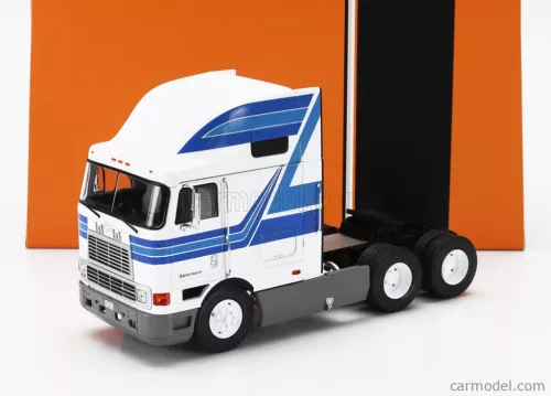 INTERNATIONAL  EAGLE CABOVER TRACTOR TRUCK 3-ASSI 1995  WHITE BLUE