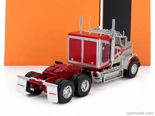 FREIGHTLINER  FLC 120 64T TRACTOR TRUCK 3-ASSI 1977  SILVER RED