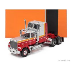   MACK  SUPERLINER MAGNUM TRACTOR TRUCK 3-ASSI 1985  SILVER RED