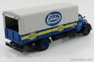 MAGIRUS  DEUTZ S6500 TRUCK EDEKA TELONATO 1956 - WITHOUT CARD BOX  BLUE YELLOW GREY