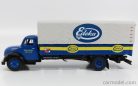 MAGIRUS  DEUTZ S6500 TRUCK EDEKA TELONATO 1956 - WITHOUT CARD BOX  BLUE YELLOW GREY