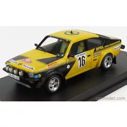   OPEL  KADETT C GT/E (night version) N 16 4th RALLY MONTECARLO 1976 WALTER ROHRL - JOCHEN BERGER  YELLOW BLACK