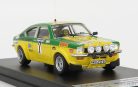 OPEL  KADETT GT/E (night version) N 7 WINNER RALLY HESSEN 1976 W.SMOLEJ - C.GEISTDORFER  YELLOW GREEN