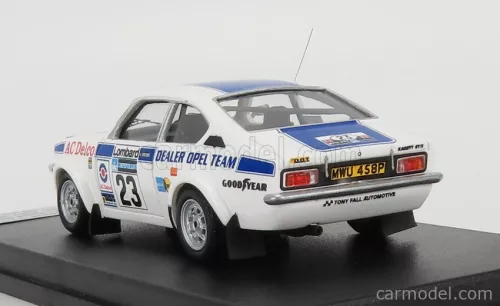 OPEL  KADETT GT/E (night version) N 23 RALLY RAC LOMBARD 1975 T.POND - D.RICHARDS  WHITE BLUE