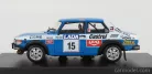 SAAB  99 TEAM KONELA RACING N 15 RALLY 1000 LAKES 1977 T.RAINIO - E.NYMAN  BLUE WHITE
