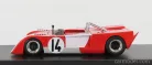 CHEVRON  B21 N 14 WINNER 6h NOVA LISBOA 1972 C.SANTOS - R.HEAVENS  RED WHITE
