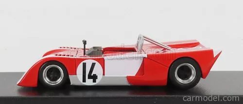 CHEVRON  B21 N 14 WINNER 6h NOVA LISBOA 1972 C.SANTOS - R.HEAVENS  RED WHITE