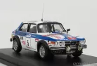 SAAB  99 N 5 RALLY 1000 LAKES 1977 S.LAMPINEN - J.MARKKANEN  WHITE BLUE