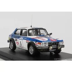   SAAB  99 N 5 RALLY 1000 LAKES 1977 S.LAMPINEN - J.MARKKANEN  WHITE BLUE