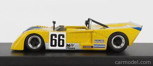 CHEVRON  B21 1850cc S4 TEAM PROMOTO SERVICES RACING N 66 24h LE MANS 1973 B.ROBINSON - J.M.URIARTE - H.LE GUELLEC  YELLOW BLUE