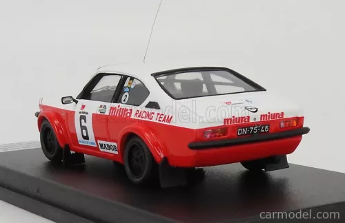 OPEL  KADETT GT/E N 6 WINNER RALLY AZORES VOLTA A S.MIGUEL 1979 J.P.BORGES - R.BEVILACQUA  WHITE RED