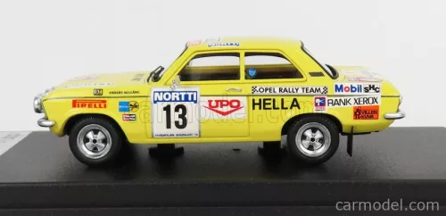OPEL  ASCONA A N 13 RALLY 1000 LAKES 1974 A.KULLANG - C.G.ANDERSSON  YELLOW