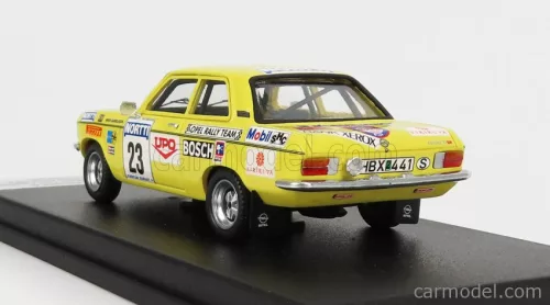 OPEL  ASCONA A N 23 RALLY 1000 LAKES 1974 B.DANIELSSON - B.SUNDBERG  YELLOW