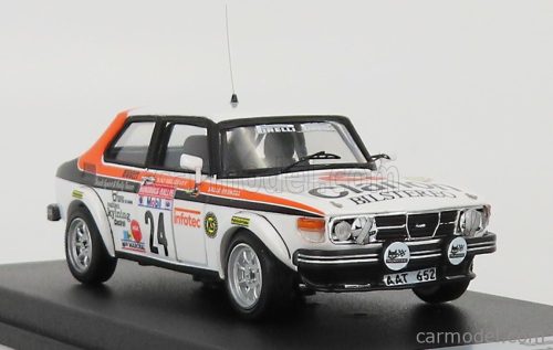 SAAB  99 N 24 RALLY HUNSRUCK 1981 K.GRUNDEL - R.MELLEROTH  WHITE ORANGE BLACK