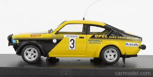 OPEL  KADETT GT/E N 3 RALLY MONTECARLO 1976 H.MIKKOLA - C.BILLSTAM
