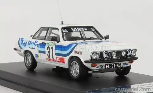 OPEL  ASCONA (night version) N 31 RALLY PORTUGAL 1980 J.SANTOS - L.ALEGRIA  WHITE BLUE