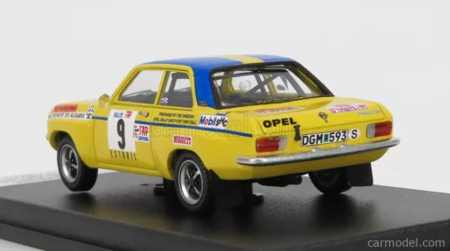 OPEL  ASCONA (night version) N 9 RALLY TAP 1974 T.FALL - R.TURVEY  YELLOW BLUE