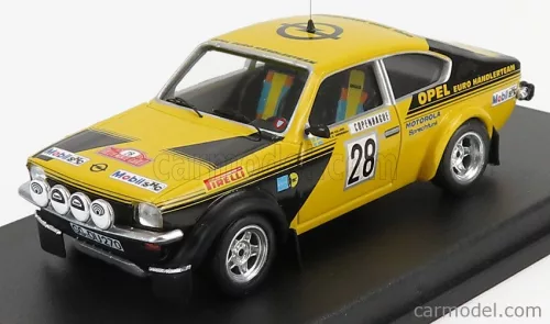OPEL  KADETT GT/E N 28 RALLY MONTECARLO 1976 A.KULLANG - J.ANDERSSON