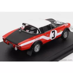   FIAT  124 ABARTH (night version) N 3 RALLY OF POLAND 1973 A.PAGANELLI - N.RUSSO  RED BLACK WHITE