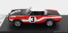 FIAT  124 ABARTH (night version) N 3 RALLY OF POLAND 1973 A.PAGANELLI - N.RUSSO  RED BLACK WHITE
