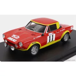   FIAT  124 ABARTH N 11 RALLY TAP 1974 S.BARBASIO - P.SODANO  RED YELLOW