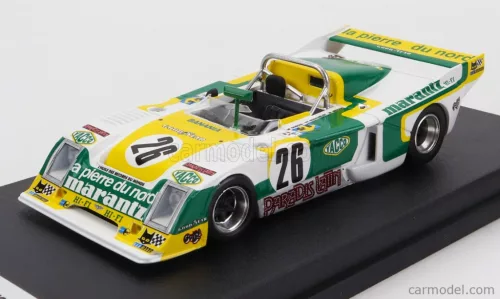 CHEVRON  B36 2.0L S4 TEAM SOCIETE RACING N 26 24h LE MANS 1979 P.ROUSSELOT - M.DUBOIS - M.MENANT  WHITE GREEN YELLOW