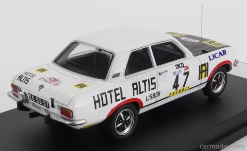 OPEL  ASCONA (night version) N 47 RALLY TAP 1974 PeQuePe - DICO  WHITE BLACK