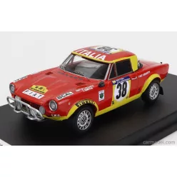   FIAT  124 ABARTH RALLY (night version) N 38 RALLY EAST AFRICAN SAFARI 1974 R.ULYATE - I.SMITH  RED YELLOW