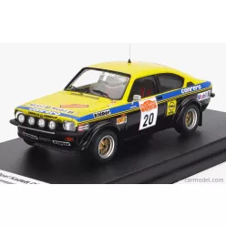   OPEL  KADETT GT/E (night version) N 20 RALLY SANREMO 1977 F.ORMEZZANO - R.MEIOHAS  YELLOW BLACK