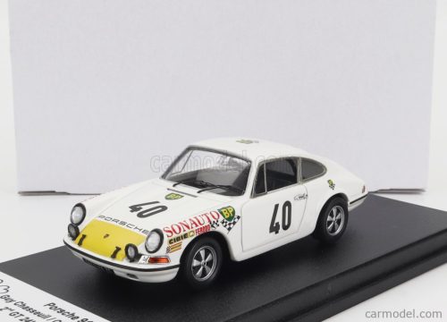 PORSCHE  911S COUPE TEAM AUGUSTE VEUILLET N 40 2nd GT CLASS 24h LE MANS 1969 G.CHASSEUIL - C.BALLOT LENA  WHITE