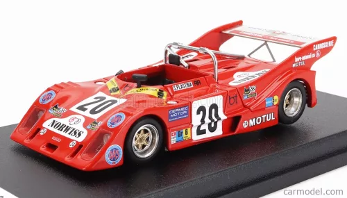 CHEETAH  G601 COSWORTH S4 TEAM CHEETAH RACING N 20 24h LE MANS 1978 S.PLASTINA - M.LUINI - J.D.GRANDJEAN  RED