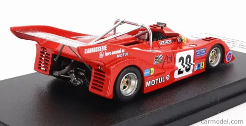 CHEETAH  G601 COSWORTH S4 TEAM CHEETAH RACING N 20 24h LE MANS 1978 S.PLASTINA - M.LUINI - J.D.GRANDJEAN  RED