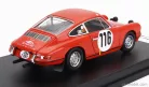 PORSCHE 911T COUPE (night version) N 116 2nd RALLY MONTECARLO 1968 P.TOIVONEN - M.TIUKKANEN -
