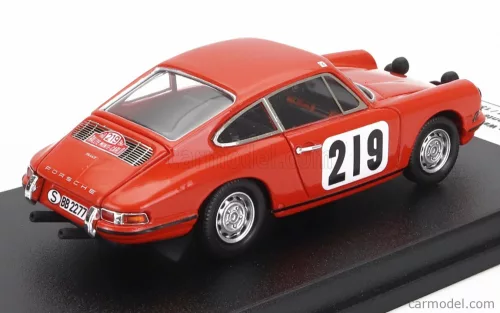 PORSCHE - 911T COUPE N 219 10th RALLY MONTECARLO 1968 BJORN WALDEGAARD - LARS HELMER