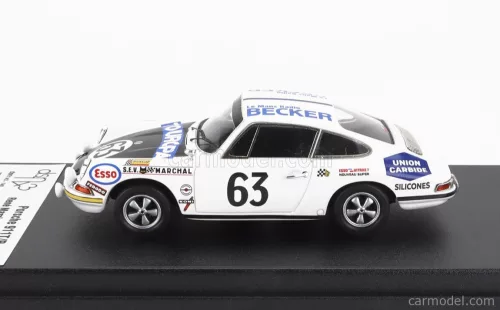 PORSCHE - 911T COUPE TEAM MARCEL MARTIN N 63 24h LE MANS 1969 RENE MAZZIA - PIERRE MAUROY