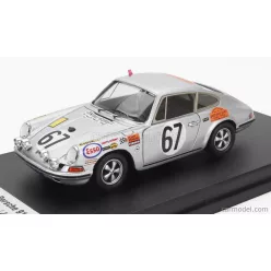   PORSCHE  911S TEAM J.FARJON N 67 24h LE MANS 1969 PHILIPPE FARJON - JACKY DECHAUMEL  SILVER
