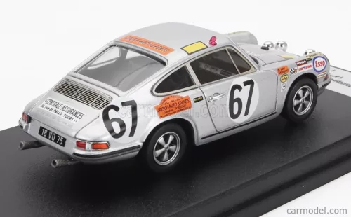 PORSCHE  911S TEAM J.FARJON N 67 24h LE MANS 1969 PHILIPPE FARJON - JACKY DECHAUMEL  SILVER