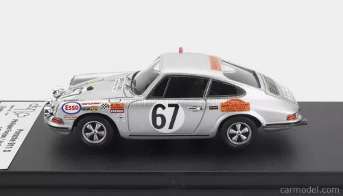 PORSCHE  911S TEAM J.FARJON N 67 24h LE MANS 1969 PHILIPPE FARJON - JACKY DECHAUMEL  SILVER