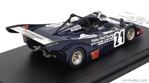 CHEETAH  G601 SPIDER TEAM RACING FANS N 21 24h LE MANS 1980 MARC FRISCHKNECHT - SANDRO PLASTINA - MARIO LUINI  BLUE