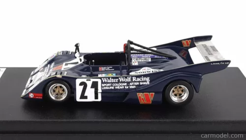 CHEETAH  G601 SPIDER TEAM RACING FANS N 21 24h LE MANS 1980 MARC FRISCHKNECHT - SANDRO PLASTINA - MARIO LUINI  BLUE