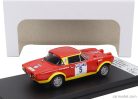 FIAT  124 ABARTH (night version) N 5 6th RALLY 1000 LAKES 1974 LEO KINNUNEN - ALSO AHO  RED YELLOW