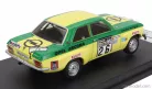 OPEL  ASCONA 1.9 SR (night version) N 26 RALLY RAC LOMBARD 1973 WALTER ROHRL - JOCHEN BERGER  GREEN YELLOW